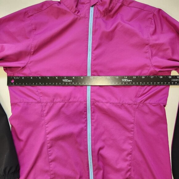 Pearl‎ Izumi MTB Barrier Cycling Jacket Womens M Purple Wine Full Zip Small FLAW - Picture 5 of 11